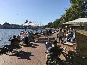 The view at NaturKost-Bar in Eckernfoerde