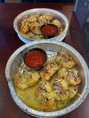Vegan Garlic Knots  at Sky's Pizza Pie in Pensacola