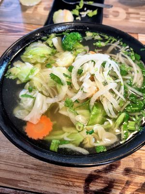 Veggie Pho at Viet Kitchen in Santa Maria