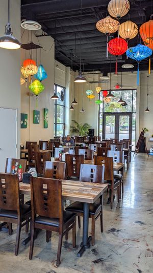 Interior at Viet Kitchen in Santa Maria