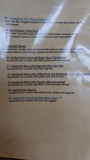 Menu (Page 3 of 3) at Viet Kitchen in Santa Maria