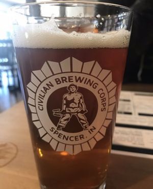 Craft beer at Civilian Brewing Corps in Spencer