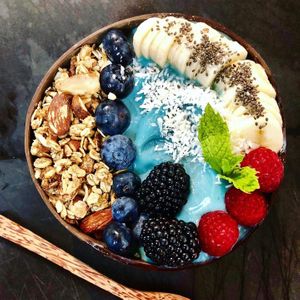 CupuBlue bowl at Fresh Juice Bar in Danbury