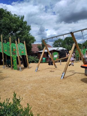 New playground at Hopefield Animal Sanctuary - Max's Cafe in Brentwood