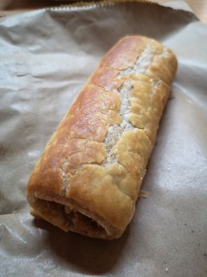 Sausage Roll at Hopefield Animal Sanctuary - Max's Cafe in Brentwood