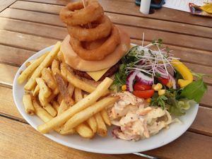 Beyond Burger at Old Town Beach Cafe  in Hunstanton