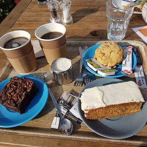 Delicious cake! at Old Town Beach Cafe  in Hunstanton