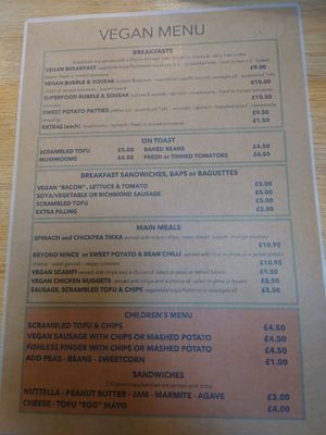  at Old Town Beach Cafe  in Hunstanton