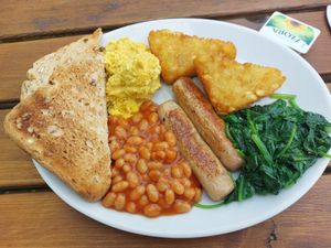 Breakfast! at Old Town Beach Cafe  in Hunstanton