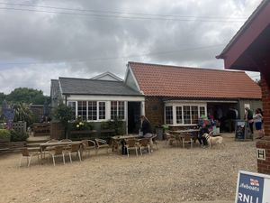 Outside   at Old Town Beach Cafe  in Hunstanton