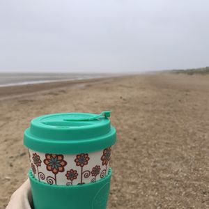 Amazing beach at Old Hunstanton  at Old Town Beach Cafe  in Hunstanton