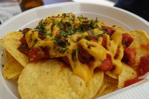 Patatas con boloñesa vegana at Las Niñas Veganas in Cadiz