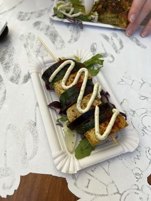 Pincho  at Las Niñas Veganas in Cadiz
