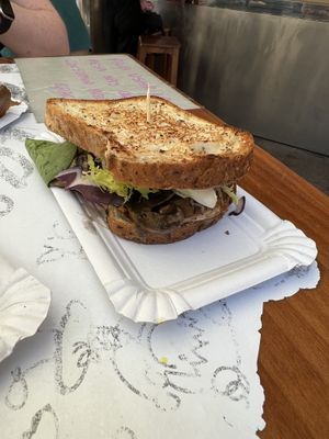 Sandwich  at Las Niñas Veganas in Cadiz