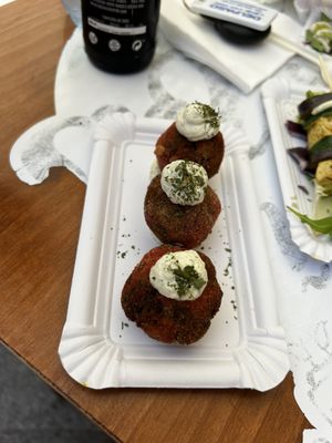 Bolitas  at Las Niñas Veganas in Cadiz