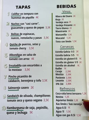   at Las Niñas Veganas in Cadiz