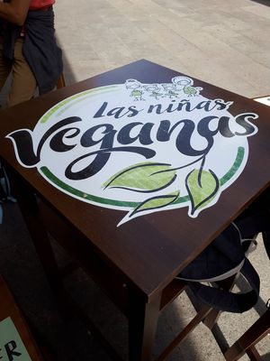 Table. at Las Niñas Veganas in Cadiz