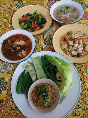 😋 at Vegen Vegetarian Vegetable in Chiang Mai