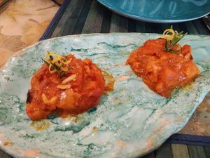 Parmigiana de calabaza at Munz Munz in Monopoli