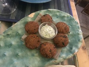 Falafel  at Munz Munz in Monopoli