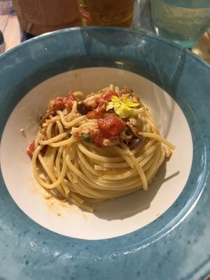 Tuna spaghetti   at Munz Munz in Monopoli