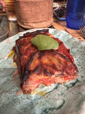 Aubergine Parmigiana   at Munz Munz in Monopoli