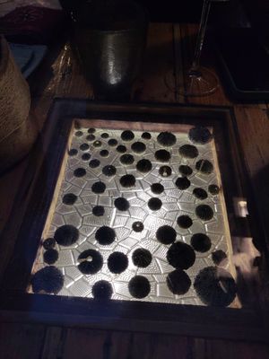 Tischdeko im Dunkeln at Munz Munz in Monopoli