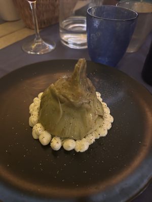Artichoke/rice dish  at Munz Munz in Monopoli