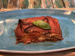 Eggplant Parmigana   at Munz Munz in Monopoli