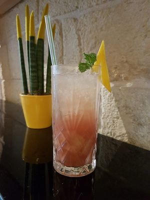 Munz Munz's Organic Melon Cocktail at Munz Munz in Monopoli