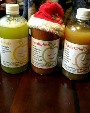 Juices at Sprout Therapy in Halifax