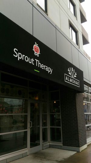 Outside at Sprout Therapy in Halifax