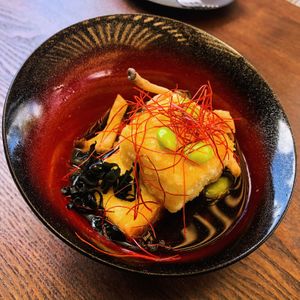 Agedashi Tofu at Izakaya Midori in Reedy Creek