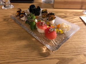 Nigiri at Izakaya Midori in Reedy Creek