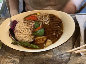 Vegetable curry  at Izakaya Midori in Reedy Creek