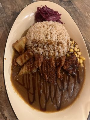 Chicken curry  at Izakaya Midori in Reedy Creek