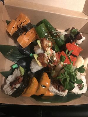 Sushi to go  at Izakaya Midori in Reedy Creek