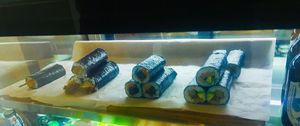 Sushi cabinet   at Izakaya Midori in Reedy Creek