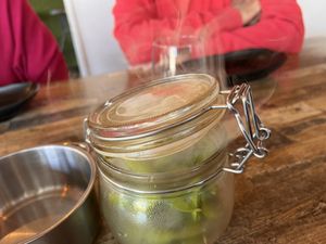 Smoked edamame   at Izakaya Midori in Reedy Creek