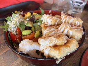 Tofu  at Izakaya Midori in Reedy Creek