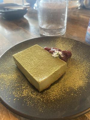 Matcha mouse cake   at Izakaya Midori in Reedy Creek