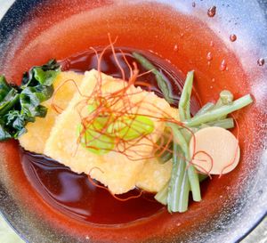 Agedashi Tofu   at Izakaya Midori in Reedy Creek