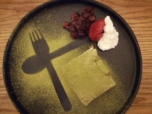 Matcha Mousse Dessert at Izakaya Midori in Reedy Creek