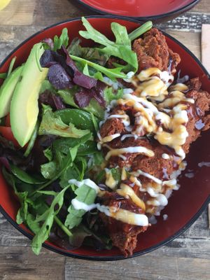 Karaage Don at Izakaya Midori in Reedy Creek