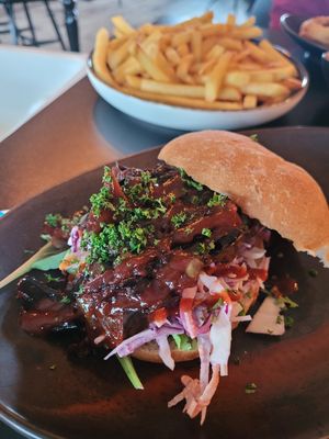 Vegan pulled banana at Van Doorn en Doorn in Enschede