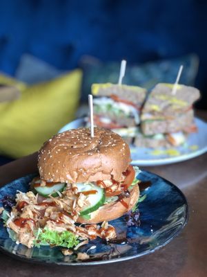 Sandwich Pulled Jackfruit at Van Doorn en Doorn in Enschede