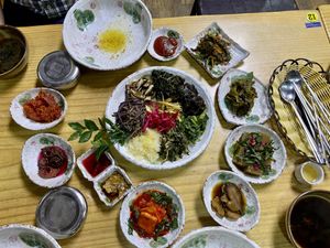   at Jeombongsan Sanchae in Sokcho