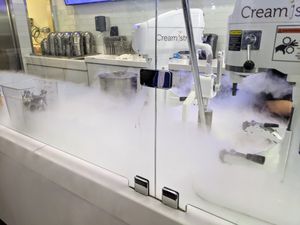 Nitrogen ensorcellment. at Creamistry in Round Rock