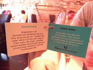Duurzaam water at Apricot in Assen