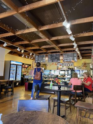 Inside was super cute at Babycakes in Marquette